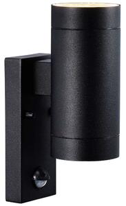 Tin Maxi Double Vägglampa w/Sensor Black - Nordlux