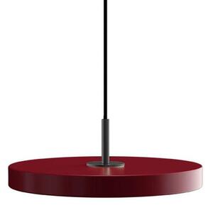 Asteria Mini Taklampa Ruby Red/Black Top - UMAGE