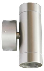 Myan 2 Utomhus Vägglampa Stainless Steel - Lindby