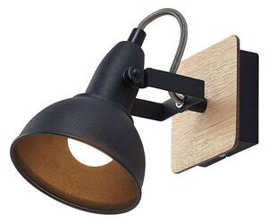 Aylis Vägglampa Black/Wood - Lindby