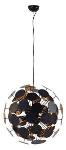 Kinan Taklampa Black/Gold - Lindby