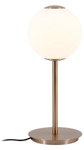 Audrey Bordslampa Plated Brass/White Opal - UMAGE