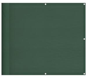 Balkongskärm mörkgrön 90x800 cm 100% polyester oxford