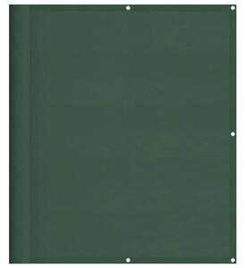 Balkongskärm mörkgrön 120x700 cm 100% polyester oxford