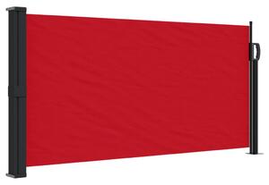 Indragbar sidomarkis röd 100x300 cm