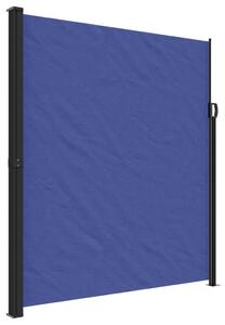 Indragbar sidomarkis blå 220x300 cm
