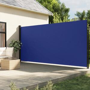 Indragbar sidomarkis blå 220x300 cm