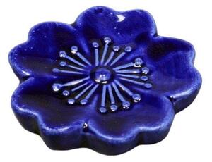 Blomformad Ätpinnestöd - Blå - 2 st
