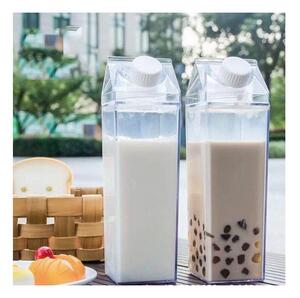 Plastflaska - Mjölkkartong - 1000 ml