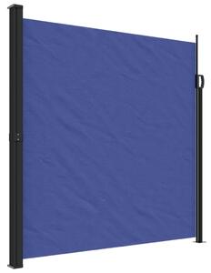 Infällbar sidomarkis blå 200x600 cm