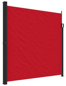 Indragbar sidomarkis röd 200x300 cm