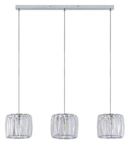 Sofia Taklampa Transparent/Chrome - Lindby