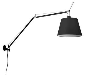 Tolomeo Mega Vägglampa m/Switch Ø360 Svart - Artemide