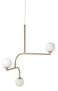 Mobil 70 Taklampa Brass/Opal - Pholc