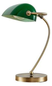 Selea Bordslampa Glossy Green/Brass - Lindby