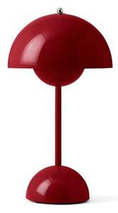 Flowerpot VP9 Portable Bordslampa Vermilion Red -&Tradition