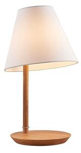 Jinda Bordslampa White/Wood - Lucande