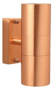 Tin Double Vägglampa Copper - Nordlux