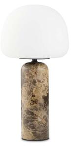 Kin Bordslampa H40 Brown Marble - Northern