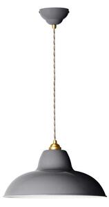 Original 1227 Midi Wide Brass Taklampa Elephant Grey - Anglepoise