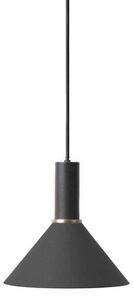 Collect Taklampa Cone Low Black - ferm LIVING