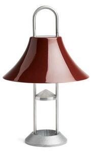 Mousqueton Portable Bordslampa Iron Red - HAY