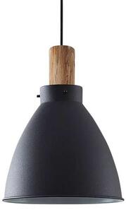 Trebale Taklampa Black/Wood - Lindby