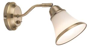 Marita Vägglampa White/Antique Brass - Lindby