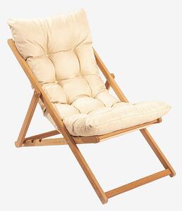 Hanah Home - Trädgårdsstol Miya 005 - Brun - Solstolar & solsängar - Från Homeroom