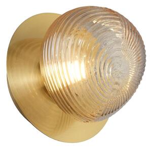LED väggbelysning BOLLA LED/3W/230V guld