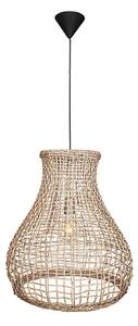 ByRydens 4200010-5507 - Ljuskrona med textilsladd SEAGRASS 1xE27/8W/230V
