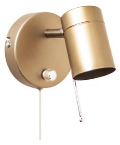 ByRydens 4300190-6501 - Ljusreglerad väggspotlight CORRECT 1xGU10/7W/230V guld