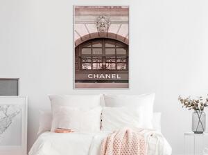 Inramad Poster / Tavla - Chanel - 20x30 Svart ram