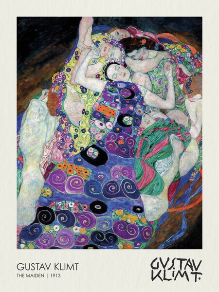 Bildreproduktion The Maiden (1913), Gustav Klimt