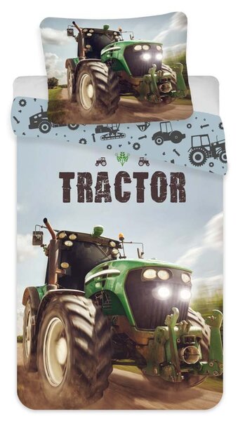 Carbotex Traktor - Påslakanset Junior 100×140 cm