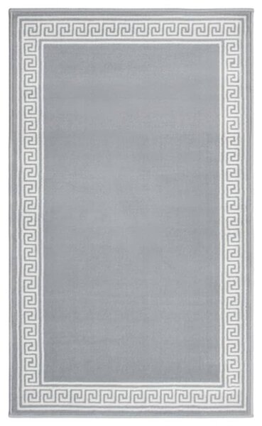 Gångmatta grå BCF med motivbård 100x150 cm