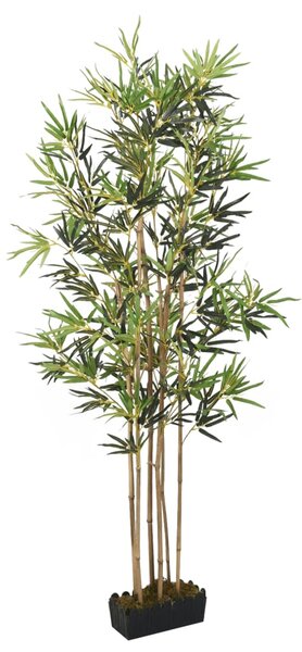 Konstväxt bambu 1104 blad 180 cm grön