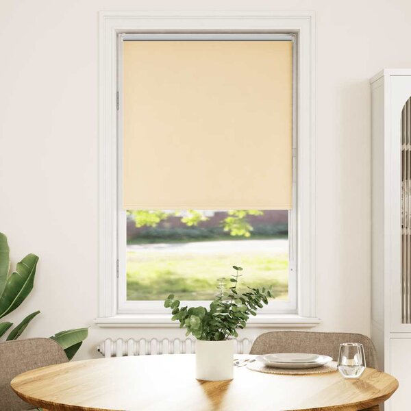 Rullgardin mörkläggningsbeige 70x130 cm tyg bredd 65,7 cm