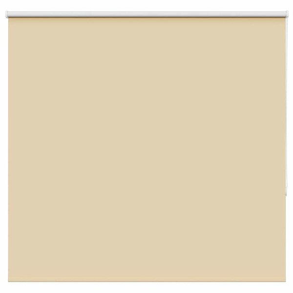 Rullgardin mörkläggningsbeige 150x130 cm tyg bredd 146,6 cm