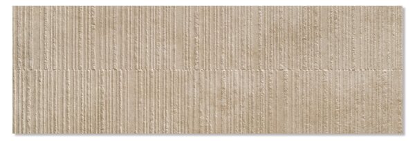 Kakel Habitat Ljusbrun Matt-Relief 40x120 cm