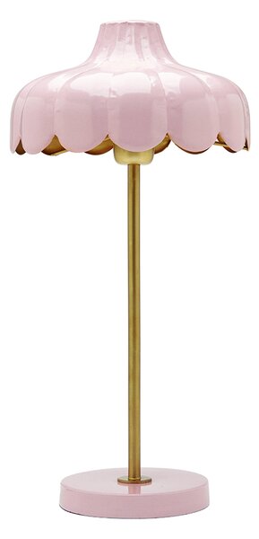 PR Home - Wells Bordslampa 50 cm Rosa/Guld