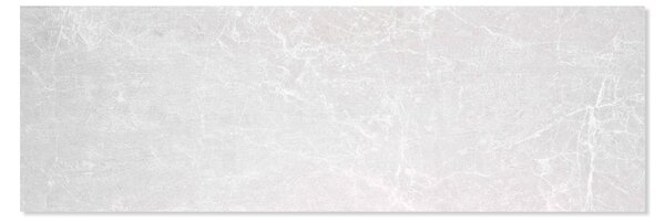 Marmor Kakel Albury Ljusgrå Blank 33x100 cm