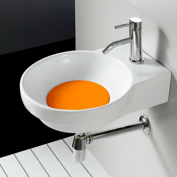 Bathco Lock för Tvättställ Marsella, Färg Orange 40 cm