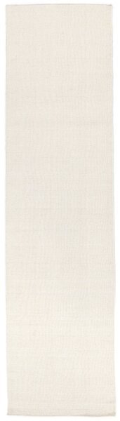 Kelim loom Matta - Off white 80x300