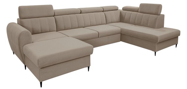 Hoffman Soffa med Divan och Schäslong 4-sits - Beige