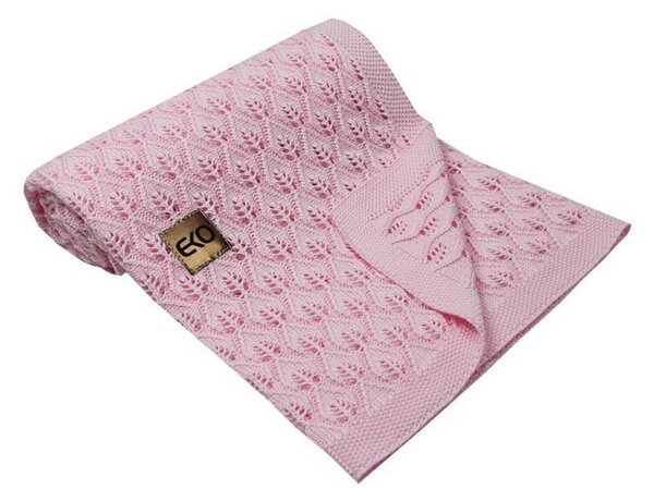 EKO - Bamboo blanket ROSE 80x100 cm rosa