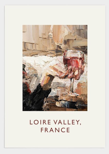 Loire valley, france poster - 21x30