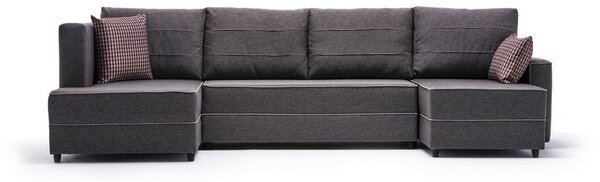 Snowdon Bäddsoffa m. Divan 4-sits 200x150 Brun -