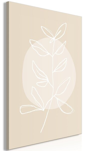 Canvas Tavla - Bright Twig Vertical - 40x60
