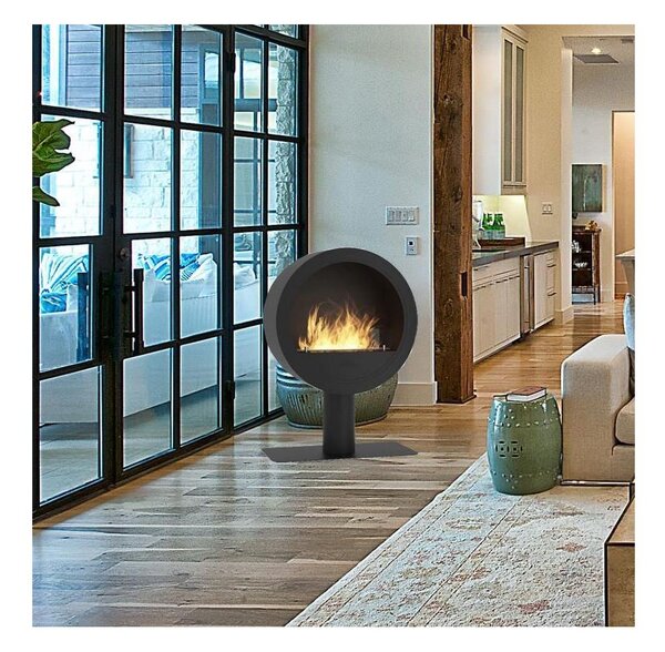 InFire - BIO fireplace diameter 70 cm 3kW svart
